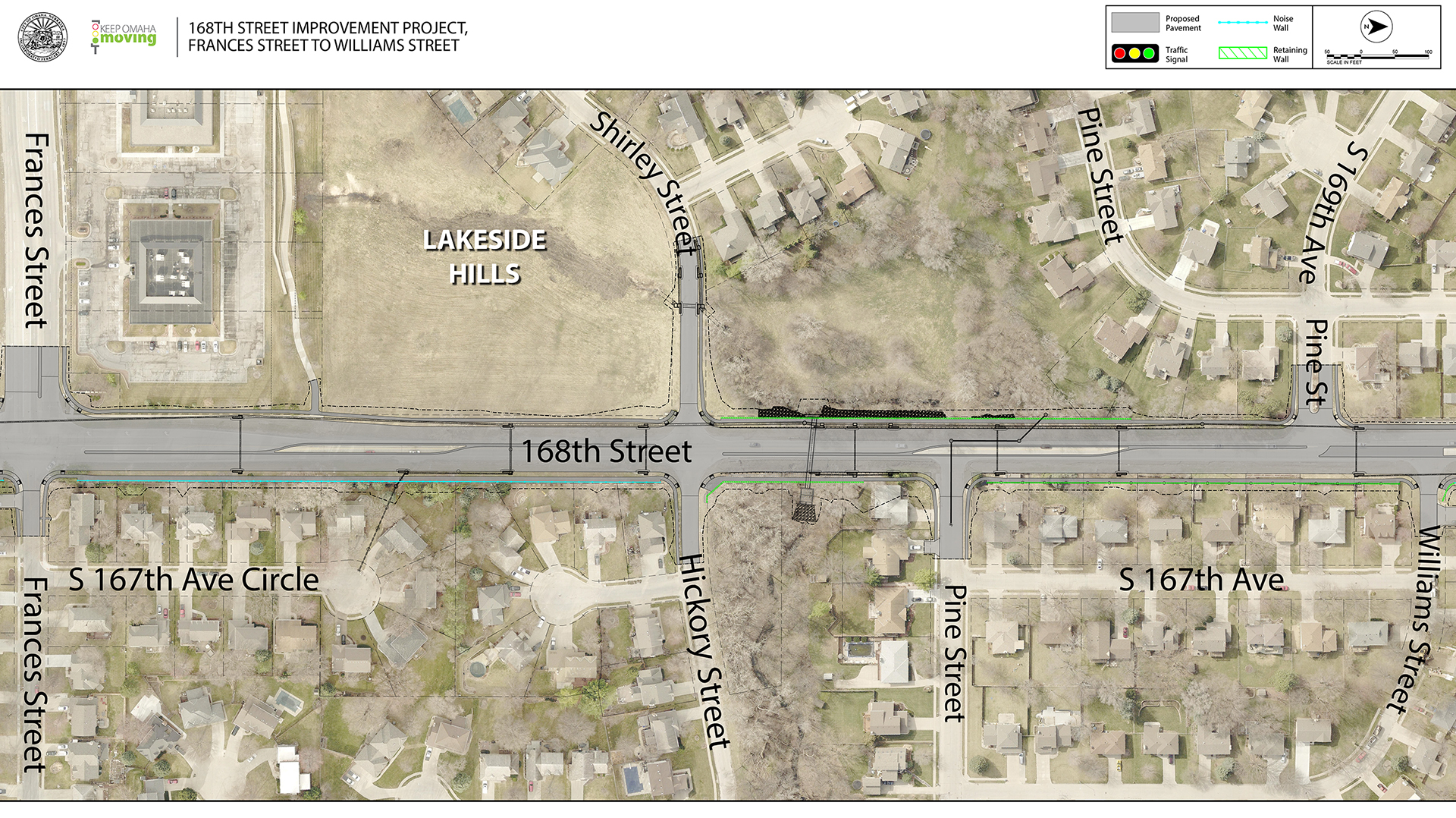 Project Segment: North of Frances Street to just north of William Street