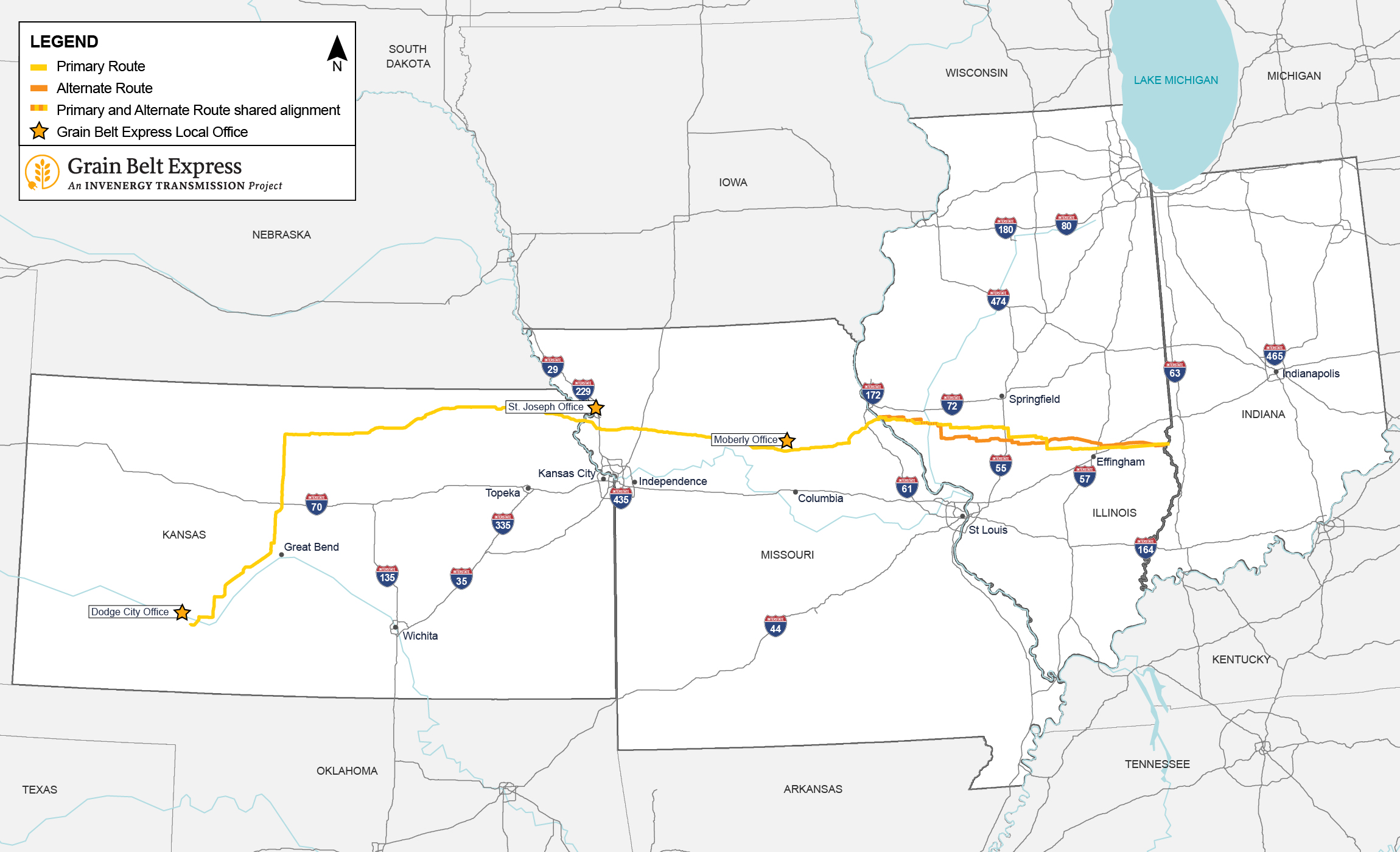 Invenergy Full Project Map