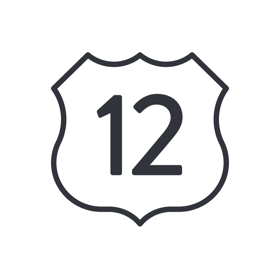 Highway 12 shield