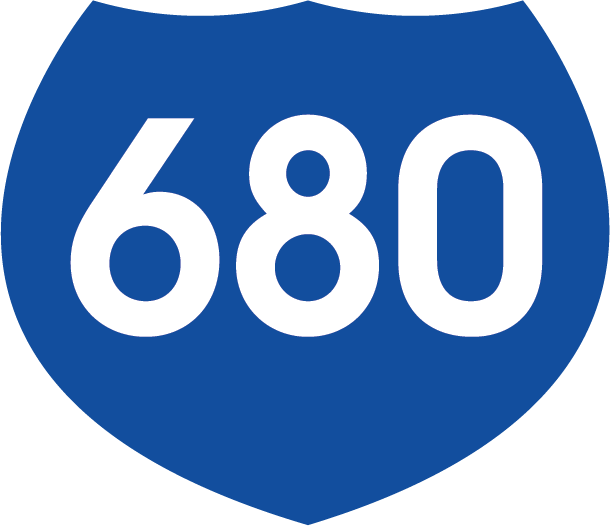 680 road shield