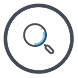 Magnifying glass icon